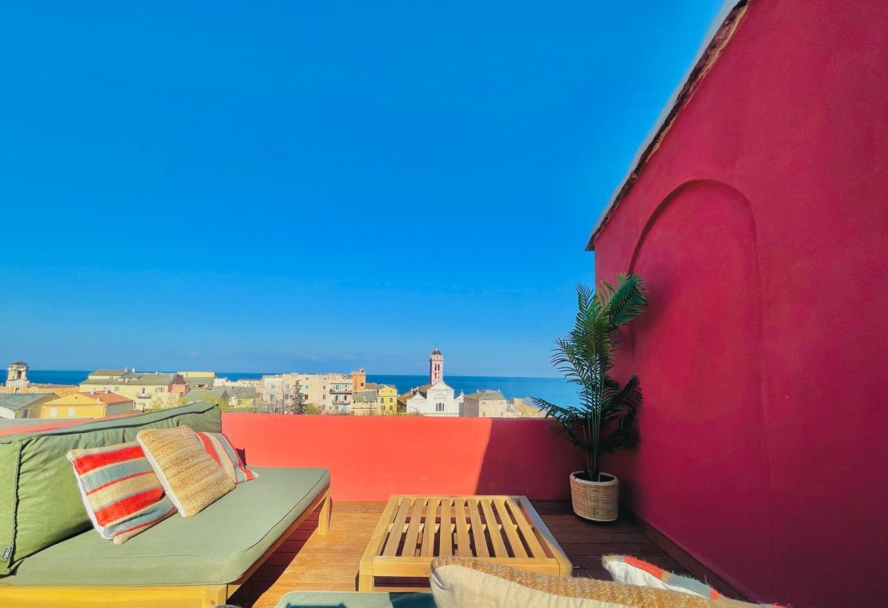 Pepites Bastiaises Piazza D'A Appartement Roof Top Vue Mer Bastia  Exterior photo