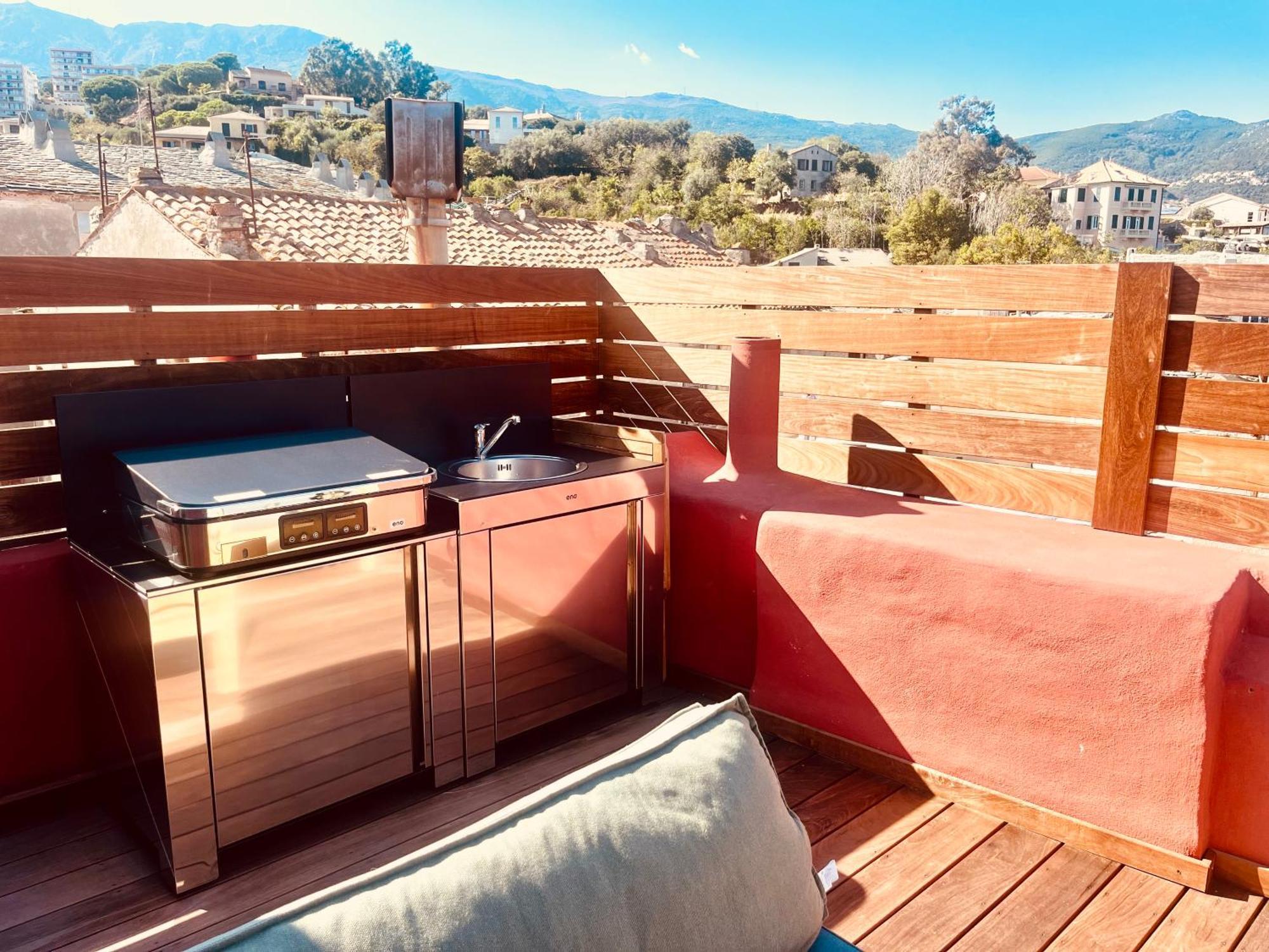 Pepites Bastiaises Piazza D'A Appartement Roof Top Vue Mer Bastia  Exterior photo